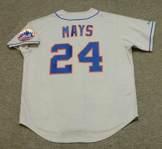 Willie Mays New York Mets 1973 Throwback Jersey XXL