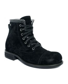Guess Shoes, Calisto Lace Up Sweater Boots   Mens Shoes