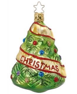 Inge Glas Christmas Ornament, Newlyweds Tree