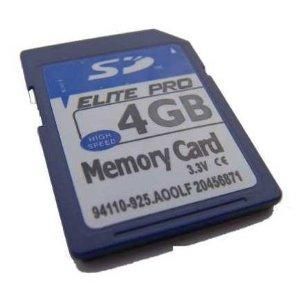 4GB SD SDHC Memory Card for Magellan Maestro 4220 4250 4700 GPS SAT