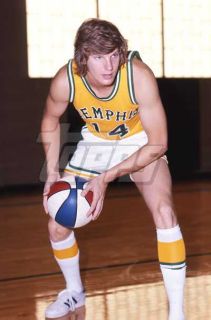 Basketball Original Color Negative Johnny Neumann Memphis Tams