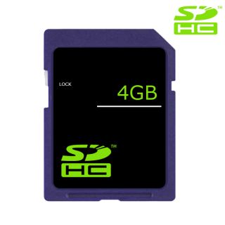 4GB SD SDHC Memory Card for Fujifilm FinePix F500 EXR