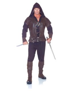 Medieval Watchman Assassin Costume Adult New