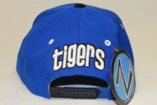 Memphis Tigers NCAA Snapback Hat Cap REFRESH Blue Black