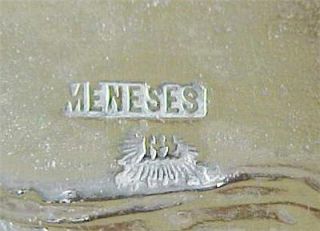 Vintage Meneses Silver Art Nouveau Tray