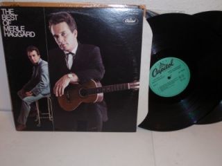 Merl Haggard The Best of LP Capitol SN 16054 Country Vinyl Album