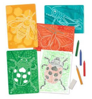 Melissa and Doug Textured Stencils Insects