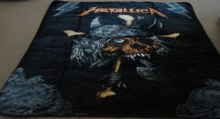 Metallica Queen Size Mink Blanket Limted Edition
