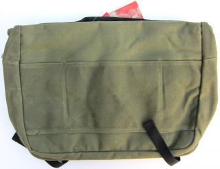 Chrome Anton Messenger Bag Olive Canvas Commuter Laptop Bike Shoulder
