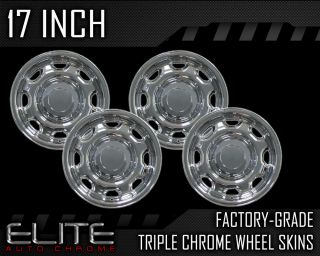 YOUR FACTORY STEEL WHEELS MUST BE AN EXACT MATCH TO THE CHROME WHEEL