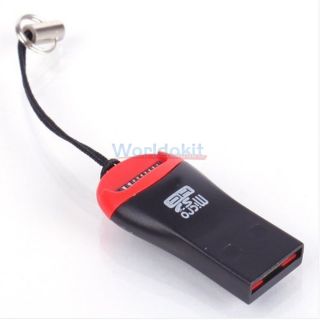 New Memory Card Reader USB 2 0 for MicroSD T Flash TF