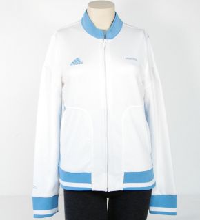 Adidas Argentina 2010 FIFA World Cup White Blue Track Jacket Womans