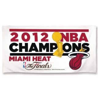 Miami Heat 2012 NBA Finals Champions 30 x 60 Beach Towel
