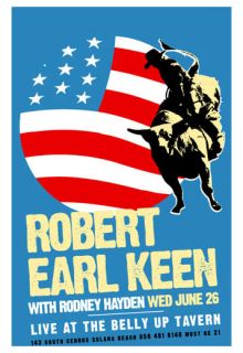 Scrojo Robert Earl Keen Poster Robertearlk 0206
