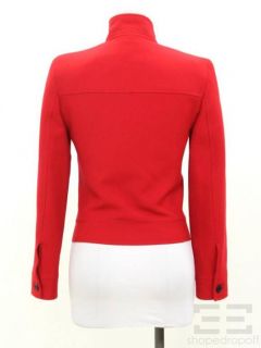 Kors Michael Kors Petites Red Wool Jacket Size 4P