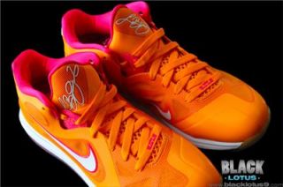 New RARE Nike Lebron 9 Low Miami Floridians Orange South Beach Wade