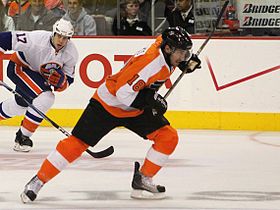 Mike Richards Philadelphia Flyers Autographed NHL Reebok Hockey Jersey