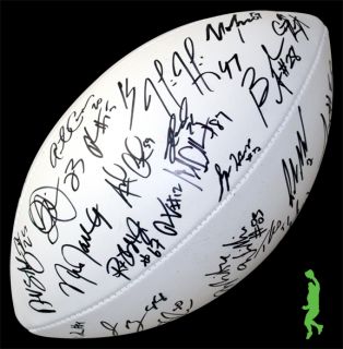 2012 San Diego Chargers Team Signed Auto Wilson Football NFL COA