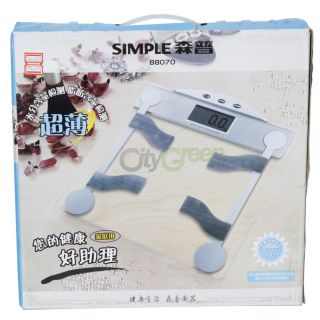 New Digital Scale   Body Weight, Fat and Hydration Percentages   LCD