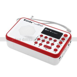 USB Portable FM Radio  WMA Micro TF SD MMC Card Audio Music Player
