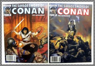 Savage Sword of Conan the Barbarian Issue 146 & 148 1980s Marvel