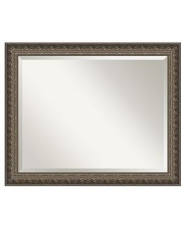 Amanti Art Barcelona Pewter Wall Mirror, Extra Large