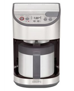 Krups KT4065 Coffee Maker, Precision 10 Cup Stainless Steel Thermal