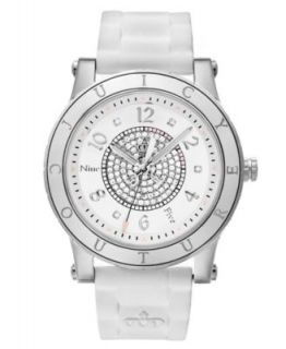 Juicy Couture Watch, Womens Pedigree White Jelly Strap 1900702   All