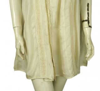 New $248 Day Birger Et Mikkelsen Lace Beige Tunic Dress Extra Small 0