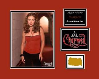Alyssa Milano Charmed Screen Worn Top Display