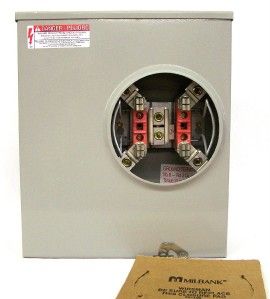 This listing is for a MILBANK 200A U/G 1 PH ALLIANT APPROVED METER