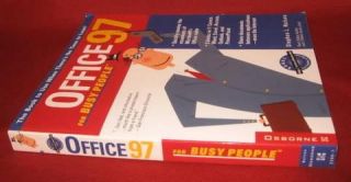 Microsoft Office 97 for Busy People Word Excel Access 0078822807
