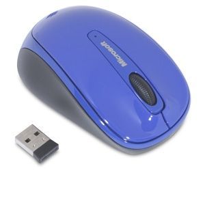 Microsoft Wireless Mobile Mouse 3500 GMF 00088 Ultramarine Blue