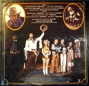 SEALED LP Ronnie Milsap Merle Haggard Bronco Billy 1980 Clint Eastwood