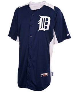 Majestic MLB Shirt, Detroit Tigers Batting Practice Jersey