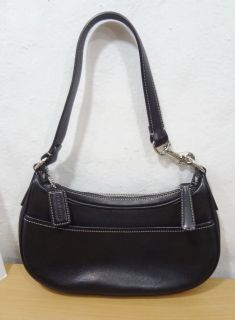 Leather Hamptons Mini Hobo Shoulder Bag Handbag Purse 7593