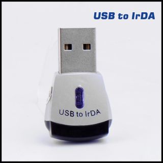 Mini PC USB to IRDA Infrared IR Wireless Dongle Adapter