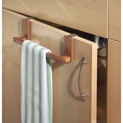 towels or pot holders for easy reach, this Over the Cabinet Towel
