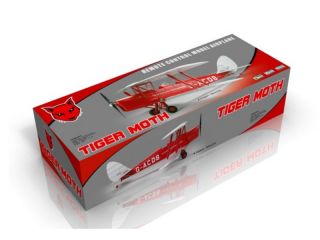 Redcat Tiger Moth RC Airplane Brushless 4CH 2 4GHz Remote Control Li