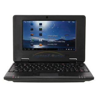 Android 4 0 Widescreen Mini Laptop Notebook VIA8850 1 2GHz 1GB 4GB