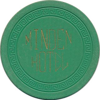 Minden Hotel Casino Chip Minden Nevada SM Key Mold Obsolete 1957