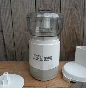Presto Mini Max Compact Food Processor Oskar 500 Watts
