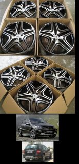 20 Wheels for Mercedes R350 ML350 500 GL450 550 Set of Four Rims Lugs