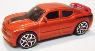 2007 Hot Wheels Dodge Charger SRT8 Orange