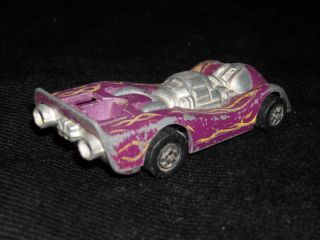 Vintage Hot Wheels 1970 Jet Threat Die Cast Toy Car