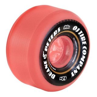 Santa Cruz OJS Duane Peters Skateboard Wheels 62mm 99A Orange