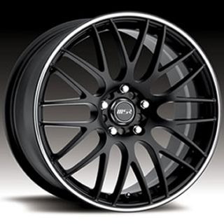 18x8 Black Wheel MSR 45 5x110 5x115 Pontiac GMC Rim
