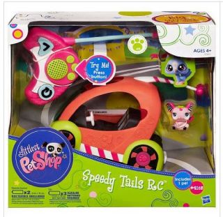 BRAND NEW & Sealed Littlest Pet Shop Speedy Tails RC Vehicle in retail