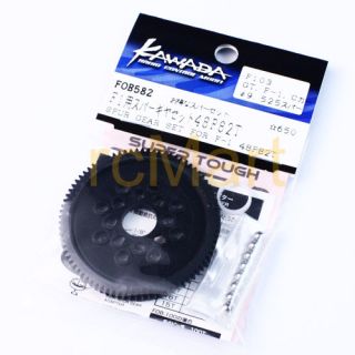 For Tamiya F103GT,F103RM Material Delrin Numbr Of Teeth 48P 82T