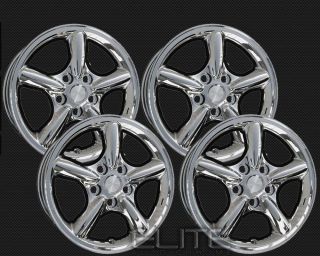 Cherokee 17x7 Factory Replacement Chrome Alloy Set of 4 Rims